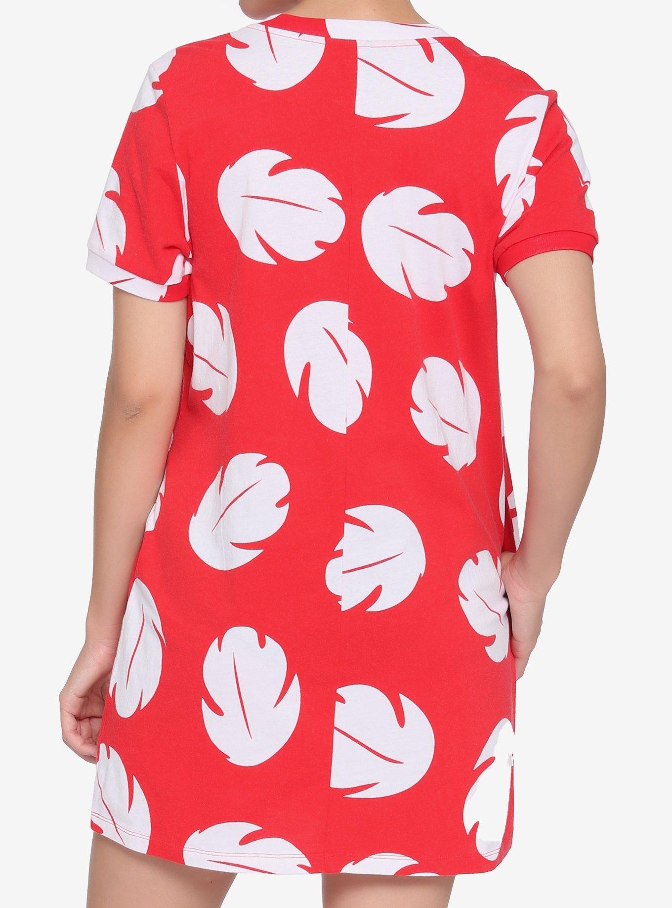 Disney Lilo & Disney Lilo T-Shirt Dress, RED, alternate