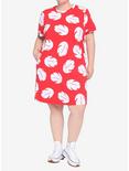 Disney Lilo & Disney Lilo T-Shirt Dress Plus Size, RED, alternate