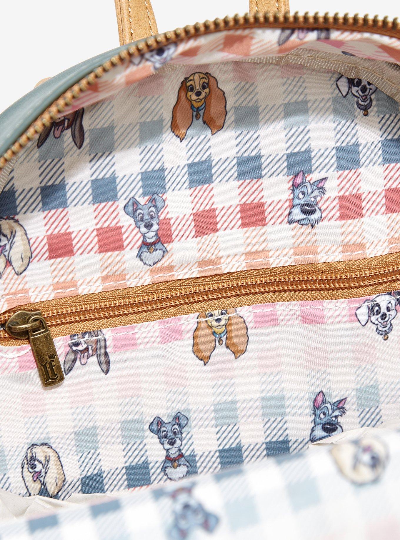 Loungefly Disney Dogs Floral Mini Backpack - BoxLunch Exclusive, , alternate