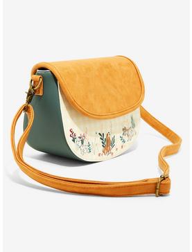 Loungefly Disney Dogs Floral Crossbody Bag - BoxLunch Exclusive, , hi-res