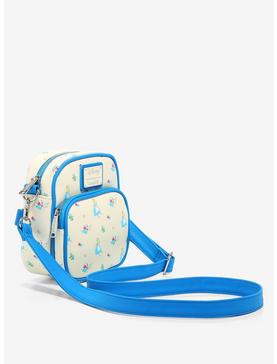 Loungefly Disney Alice in Wonderland Alice & White Rabbit Allover Print Crossbody Bag - BoxLunch Exclusive, , hi-res