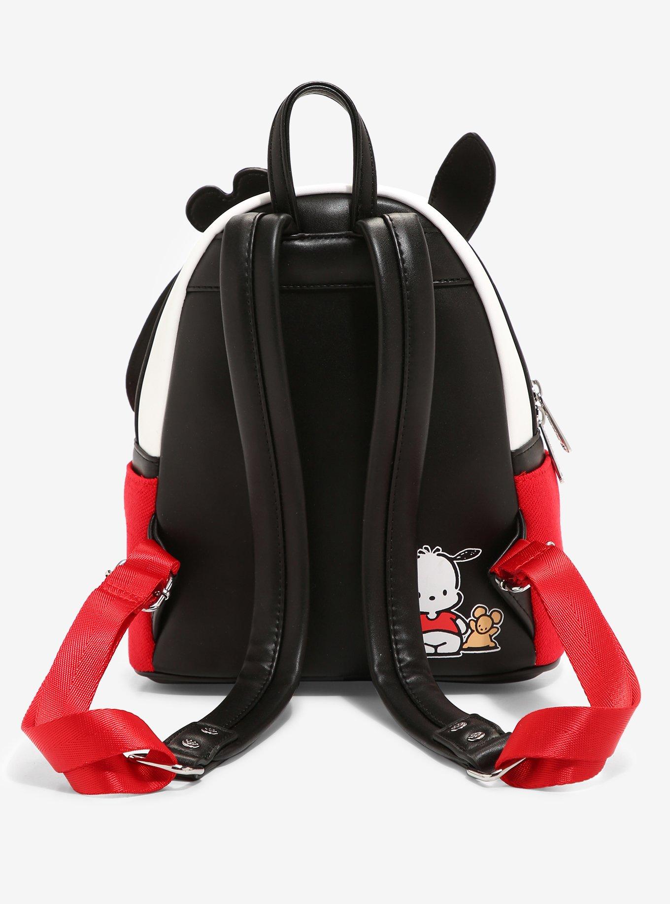 Loungefly Sanrio Pochacco Red T-Shirt Figural Mini Backpack - BoxLunch Exclusive, , alternate