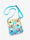 Loungefly Disney Pixar Up Characters Allover Print Crossbody - BoxLunch Exclusive, , alternate
