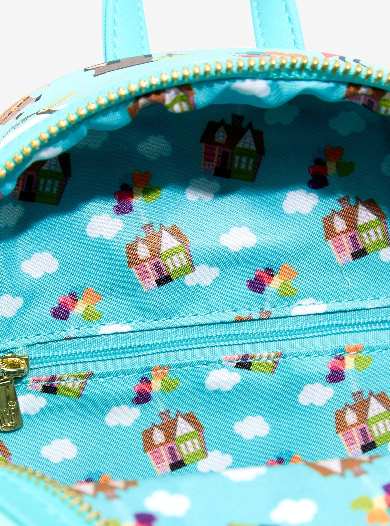 Loungefly Disney Pixar Up Characters Allover Print Mini Backpack - BoxLunch Exclusive, , alternate