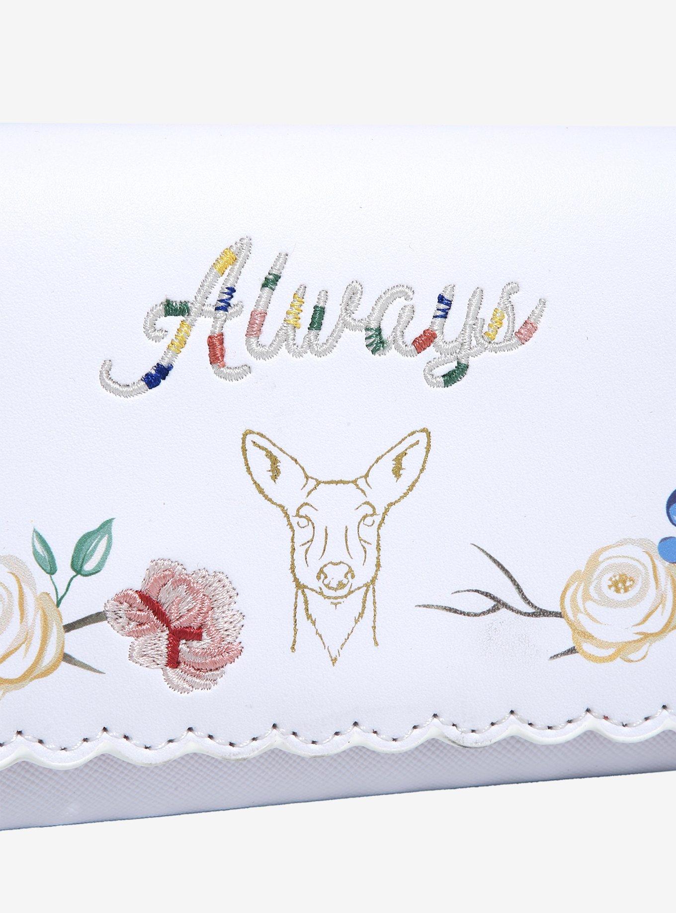 Loungefly Harry Potter Always Floral Wallet - BoxLunch Exclusive, , alternate