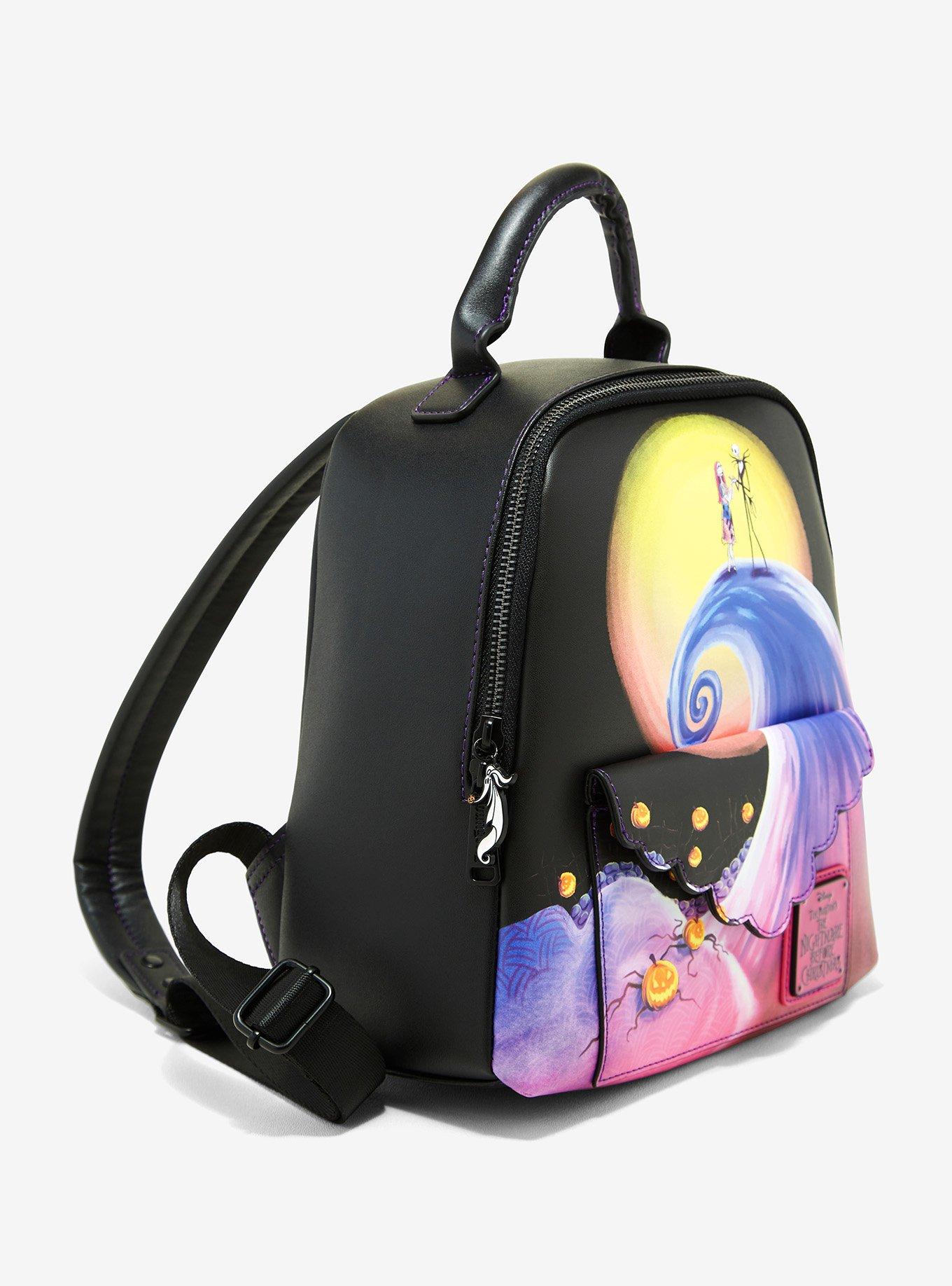Loungefly Disney The Nightmare Before Christmas Spiral Hill Mini Backpack - BoxLunch Exclusive, , alternate