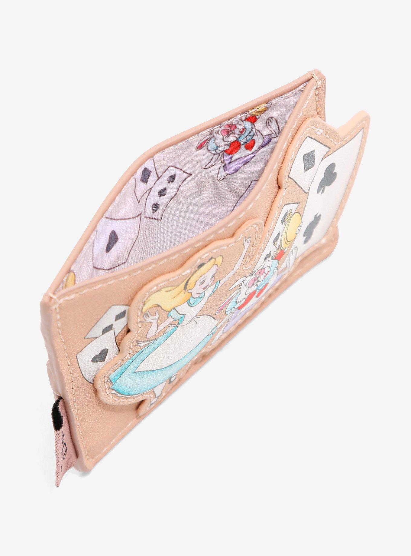 Loungefly Alice in Wonderland Alice & Wonderland Friends Cardholder - BoxLunch Exclusive, , alternate