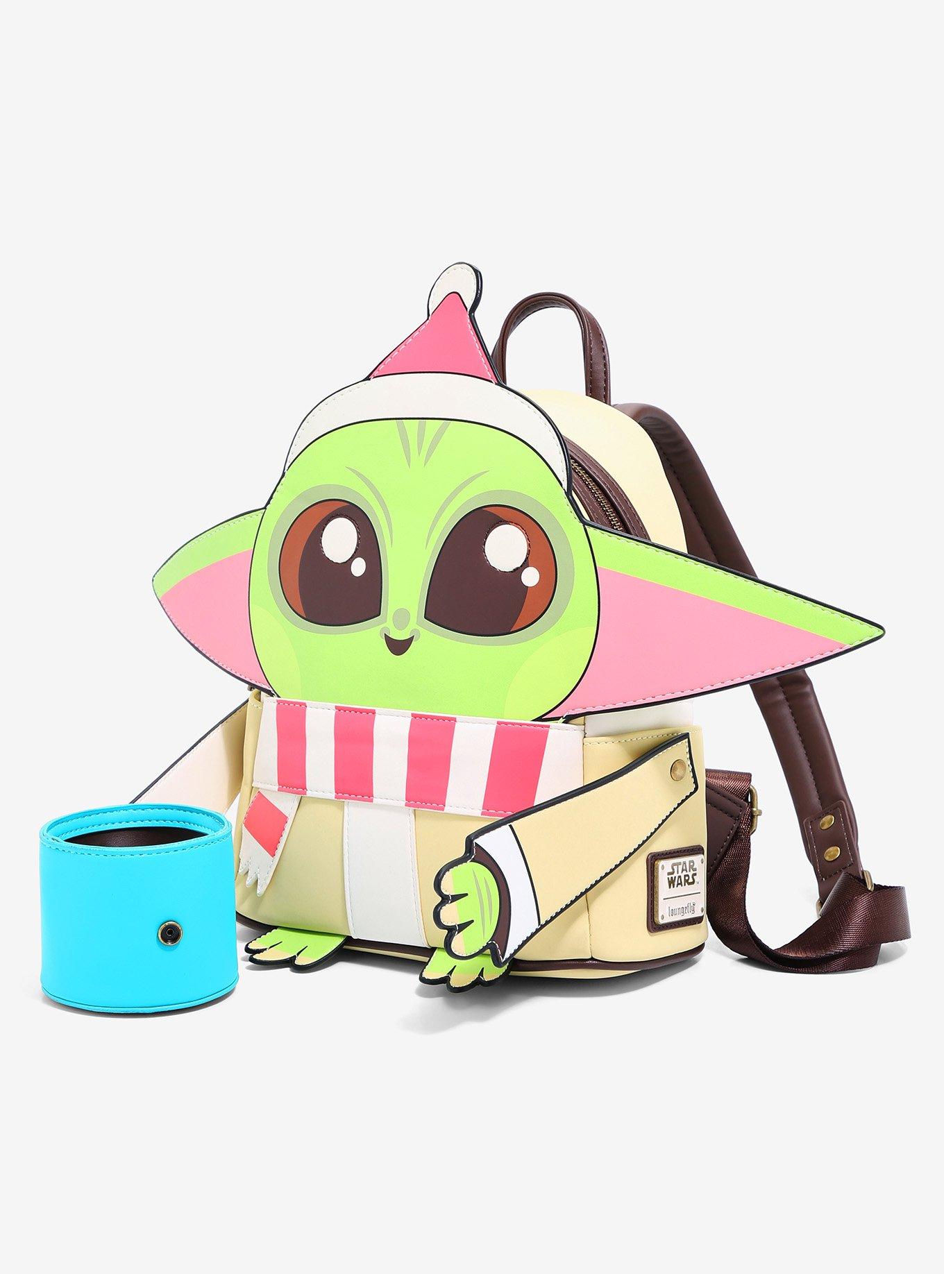 Loungefly Star Wars The Mandalorian The Child with Mug Holiday Mini Backpack - BoxLunch Exclusive, , alternate