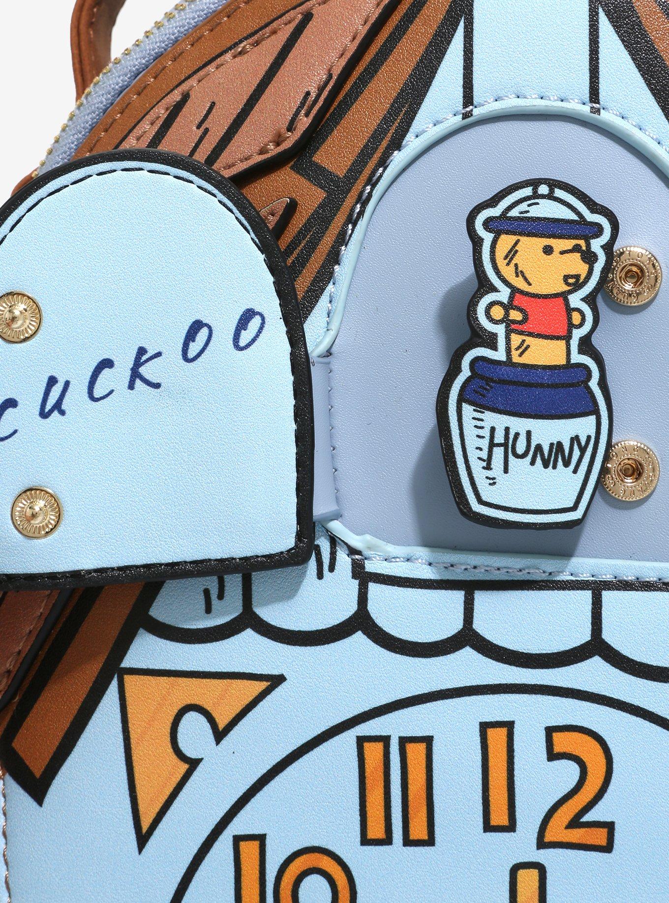 Danielle Nicole Disney Winnie the Pooh Cuckoo Clock Convertible Mini Backpack - BoxLunch Exclusive, , alternate