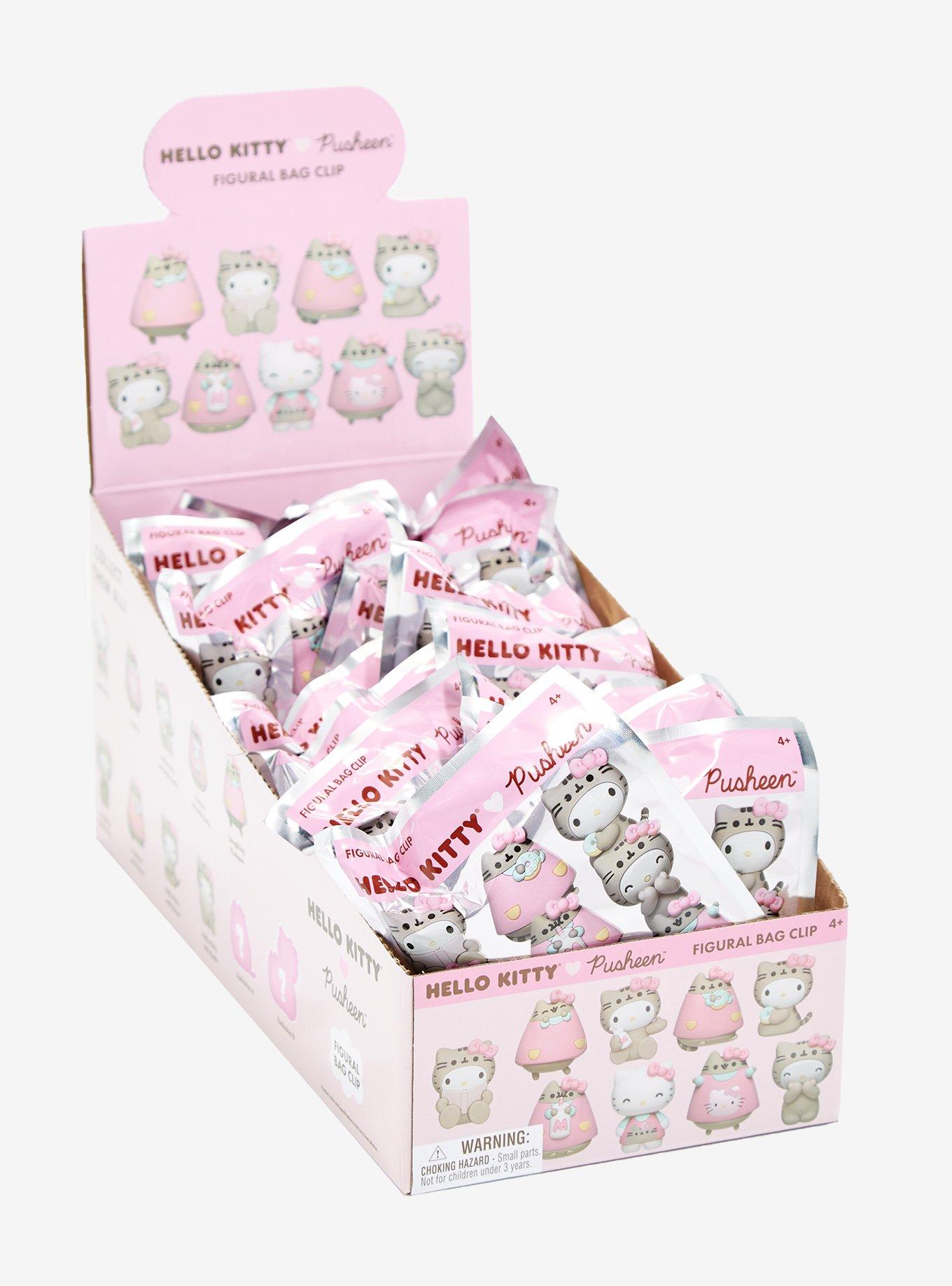 Hello Kitty x Pusheen Blind Bag Figural Bag Clip, , alternate