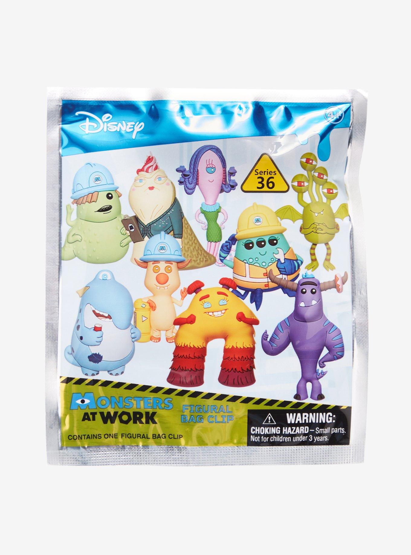 Disney Pixar Monsters At Work Blind Bag Figural Bag Clip, , alternate