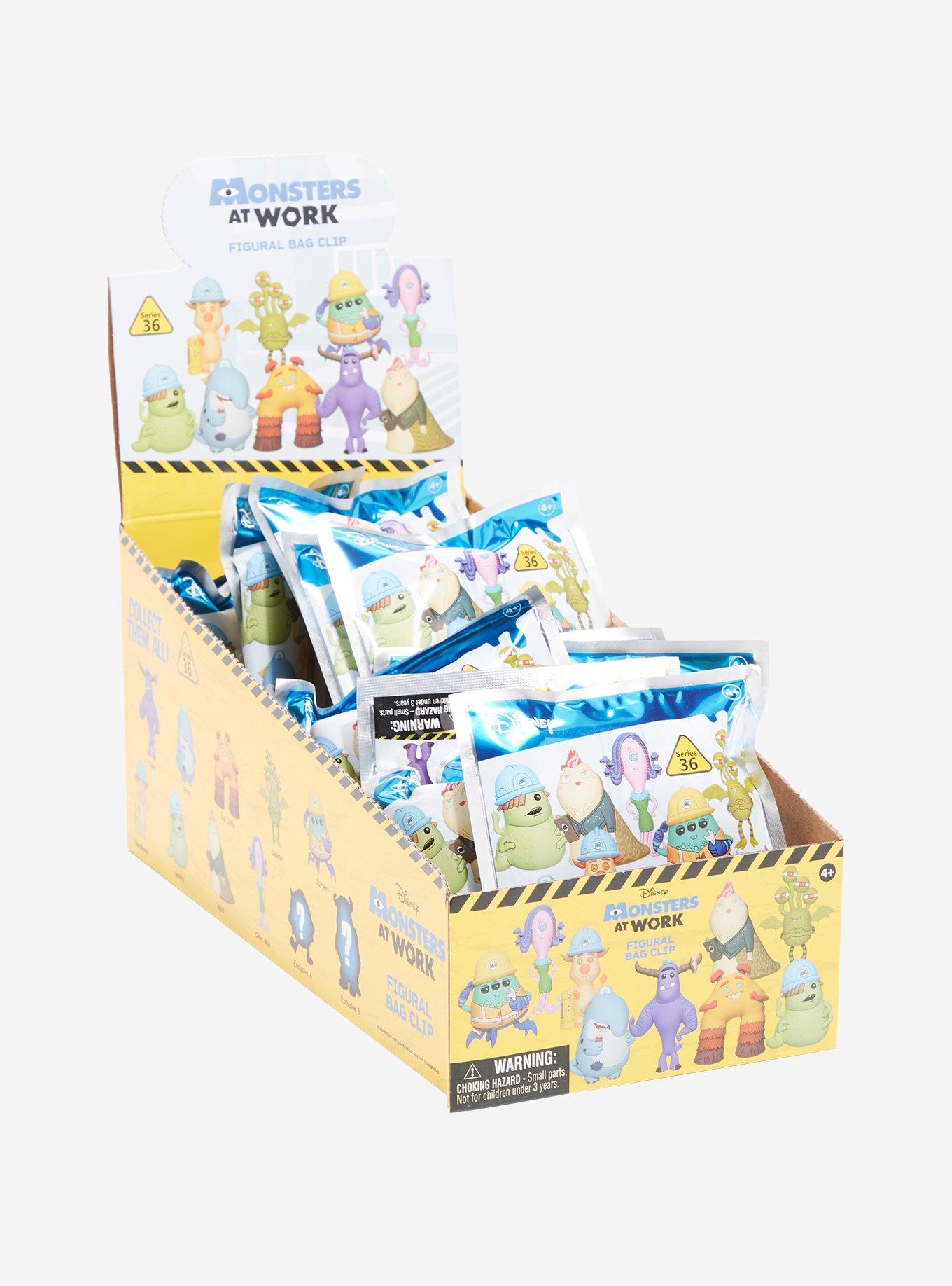 Disney Pixar Monsters At Work Blind Bag Figural Bag Clip, , alternate