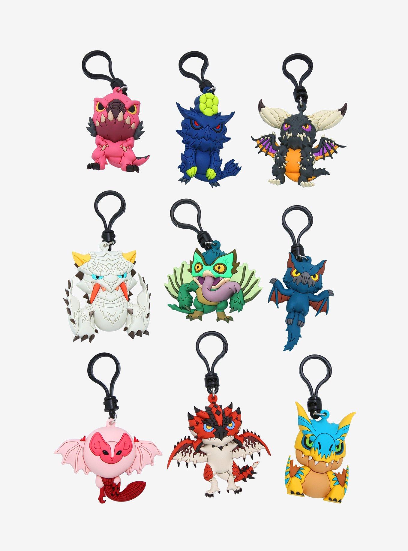 Monster Hunter Blind Bag Figural Bag Clips, , alternate