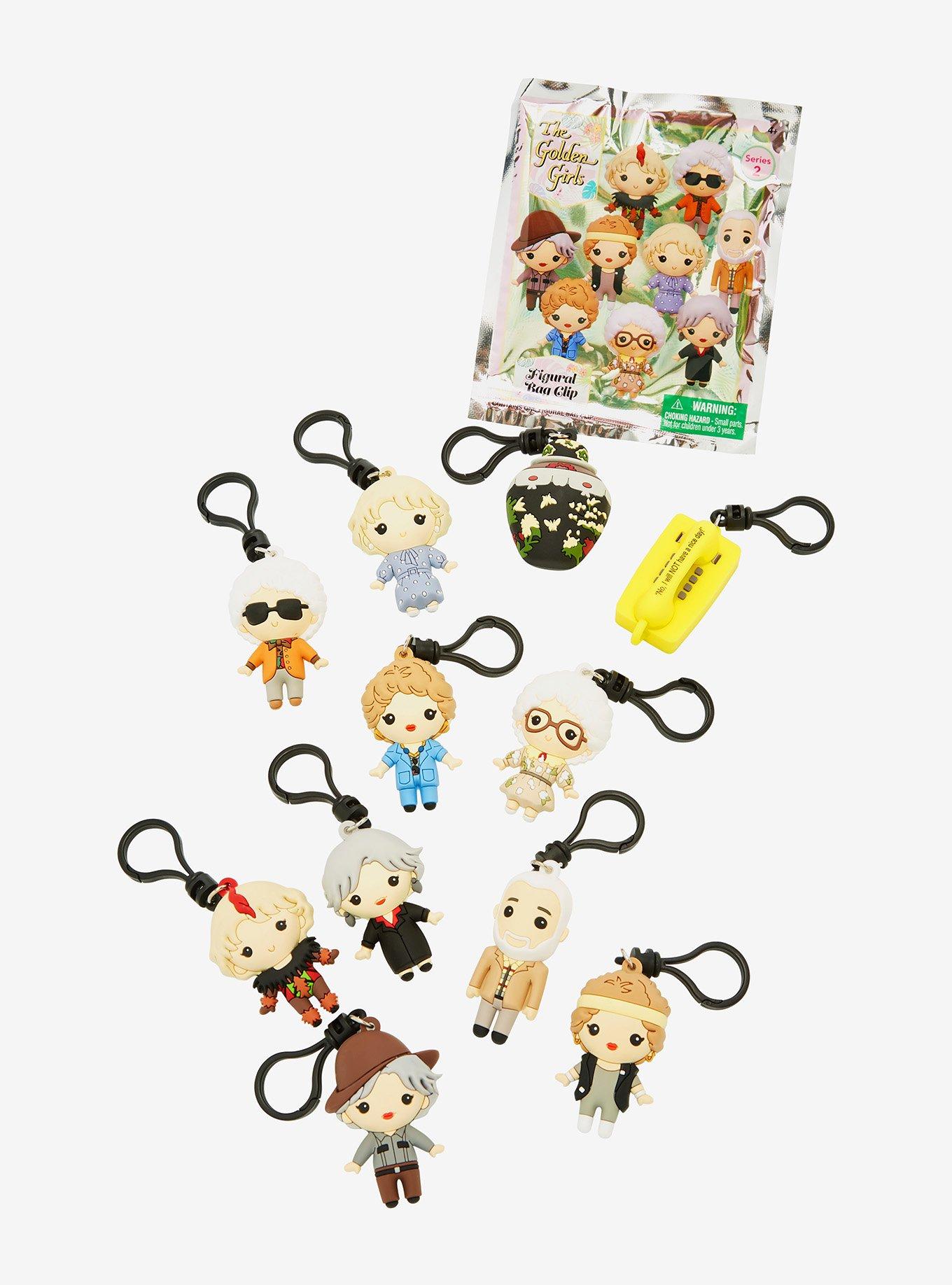 Golden Girls Blind Bag Figural Bag Clip, , alternate