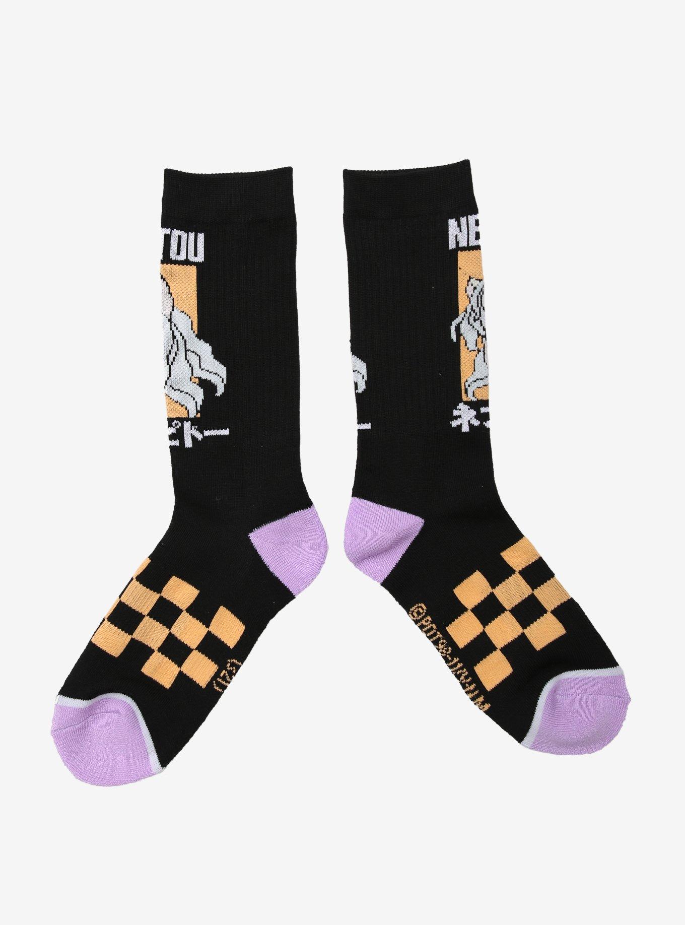 Hunter X Hunter Neferpitou Crew Socks, , alternate