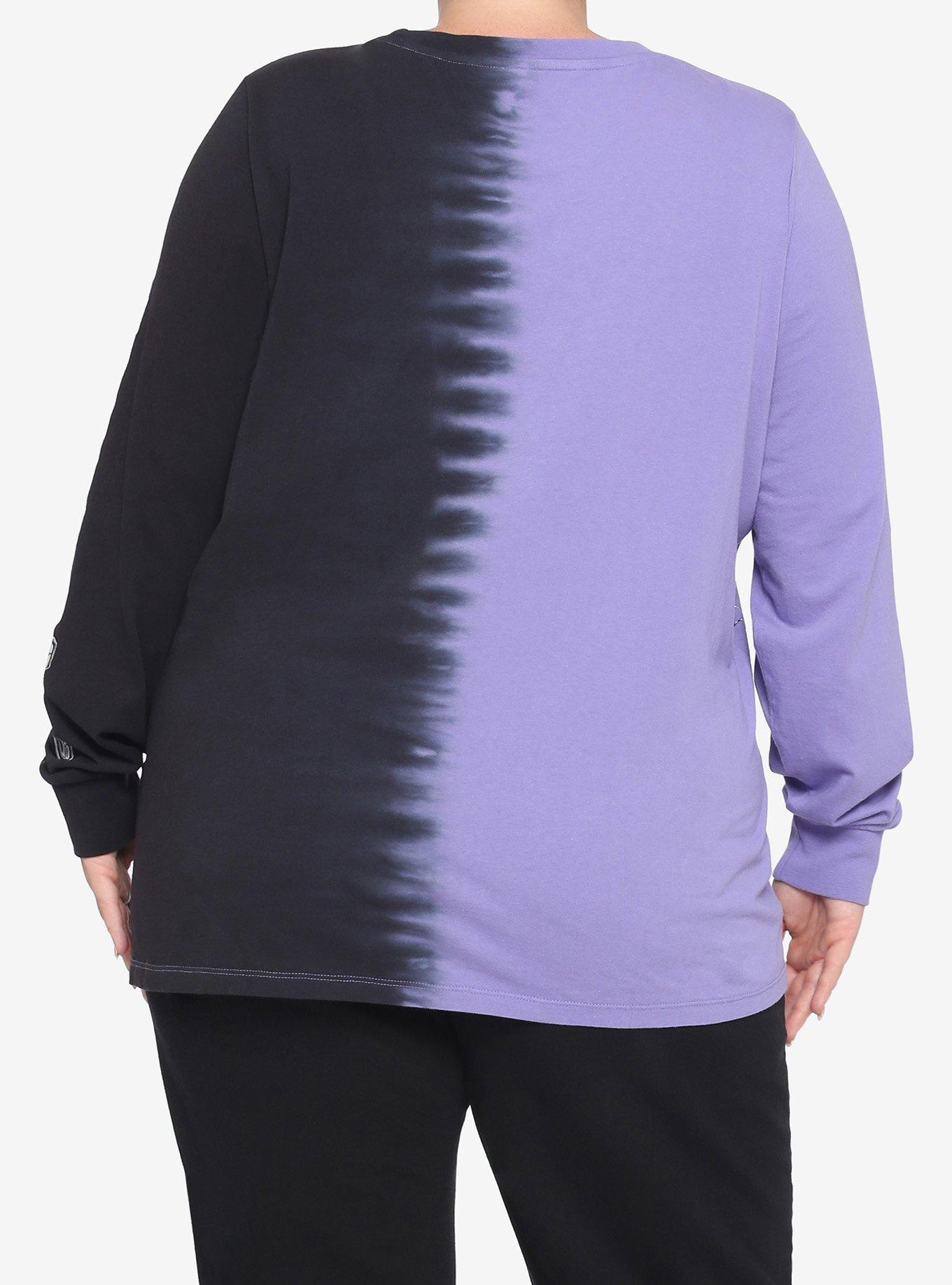 The Nightmare Before Christmas Split Wash Long-Sleeve T-Shirt Plus Size, MULTI, alternate