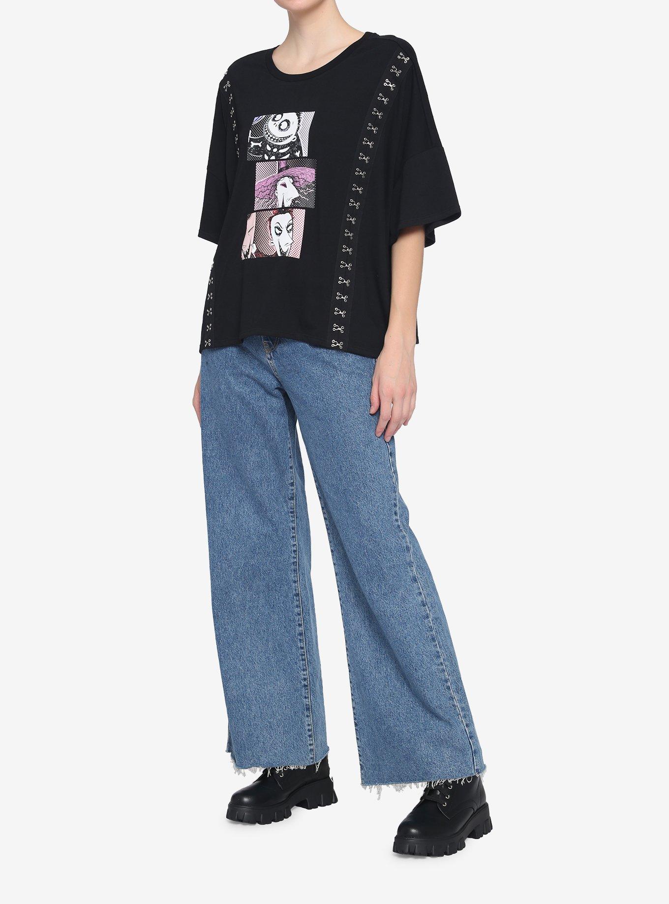 The Nightmare Before Christmas Oogie's Boys Crop Top, MULTI, alternate