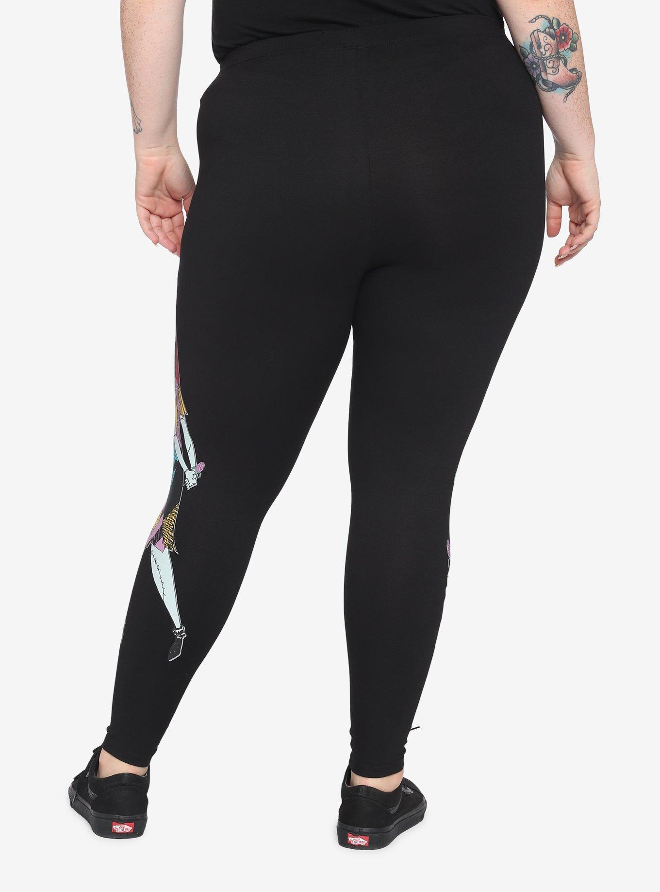 The Nightmare Before Christmas Sally Rose Potion Leggings Plus Size, MULTI, alternate