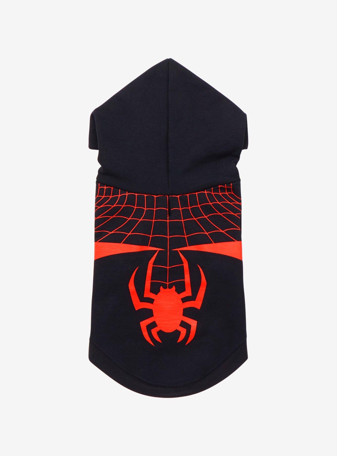 Marvel Spider-Man Miles Morales Cosplay Pet Hoodie - BoxLunch Exclusive, MULTI, alternate