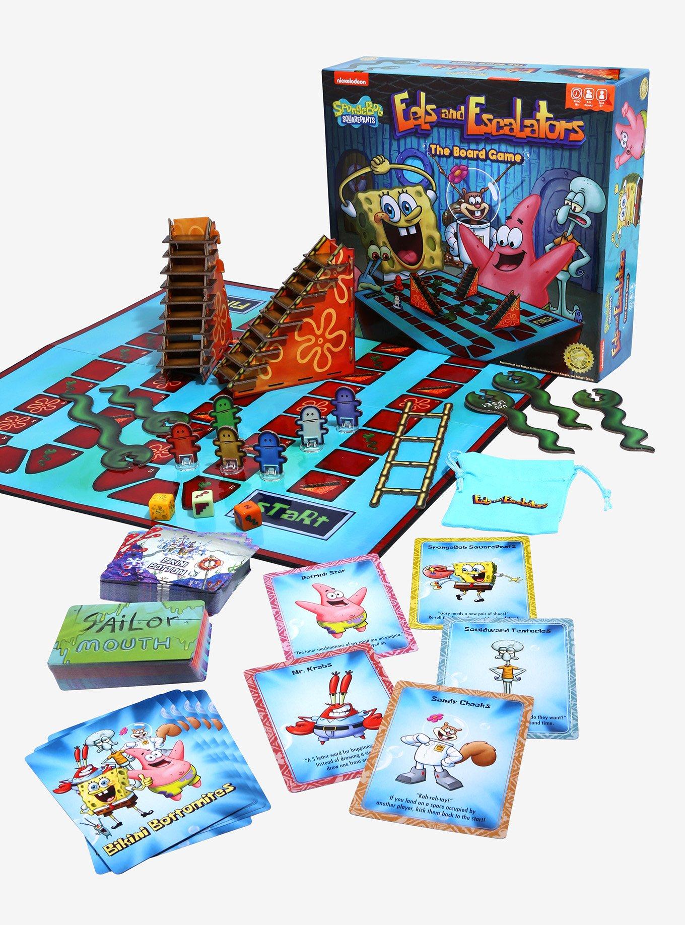 SpongeBob SquarePants Eels and Escalators The Board Game - BoxLunch Exclusive, , alternate