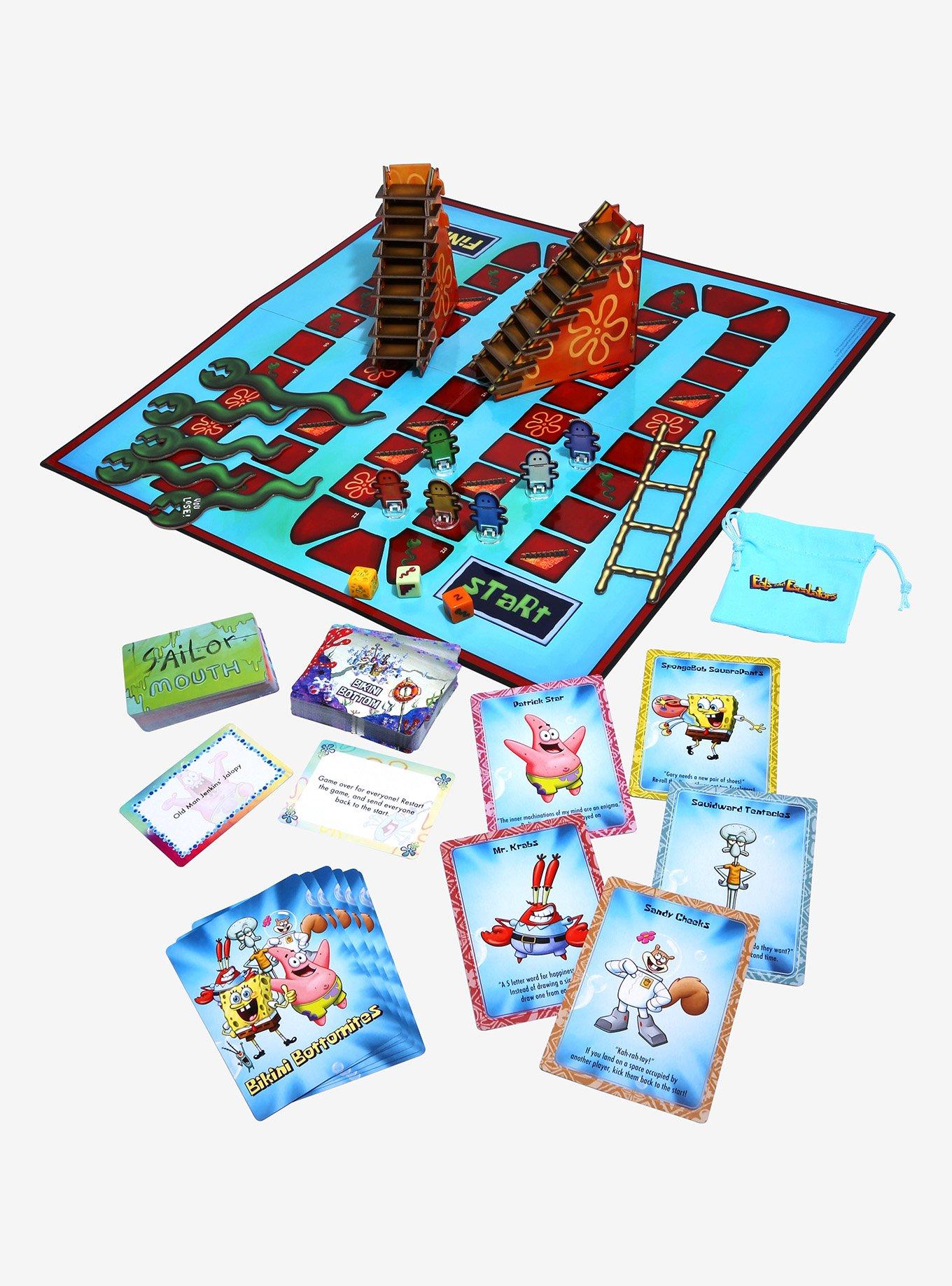 SpongeBob SquarePants Eels and Escalators The Board Game, , alternate