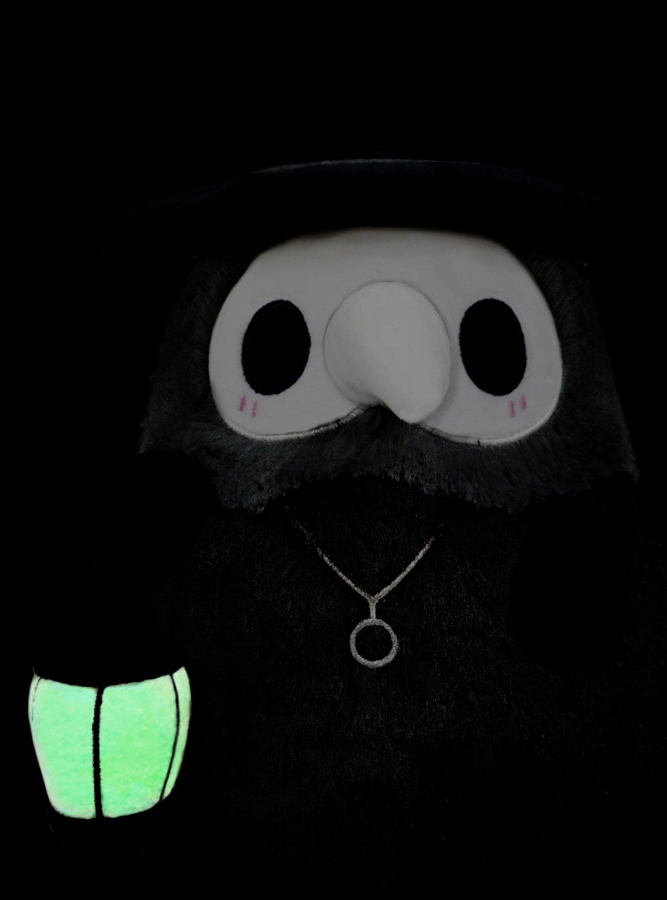 Squishable Plague Doctor Glow-In-The-Dark Plush, , alternate