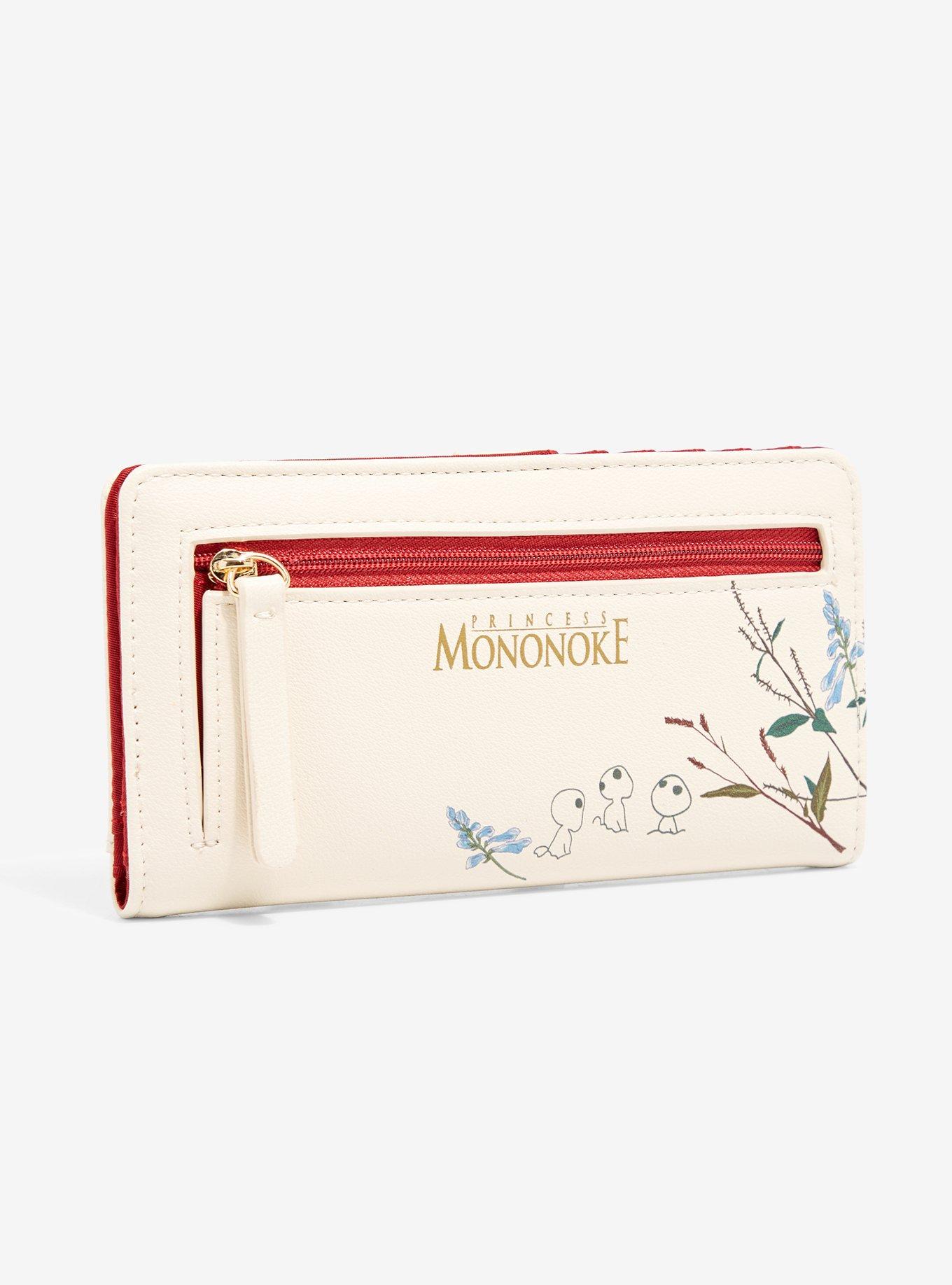 Her Universe Studio Ghibli Princess Mononoke San & Ashitaka Floral Wallet - BoxLunch Exclusive, , alternate