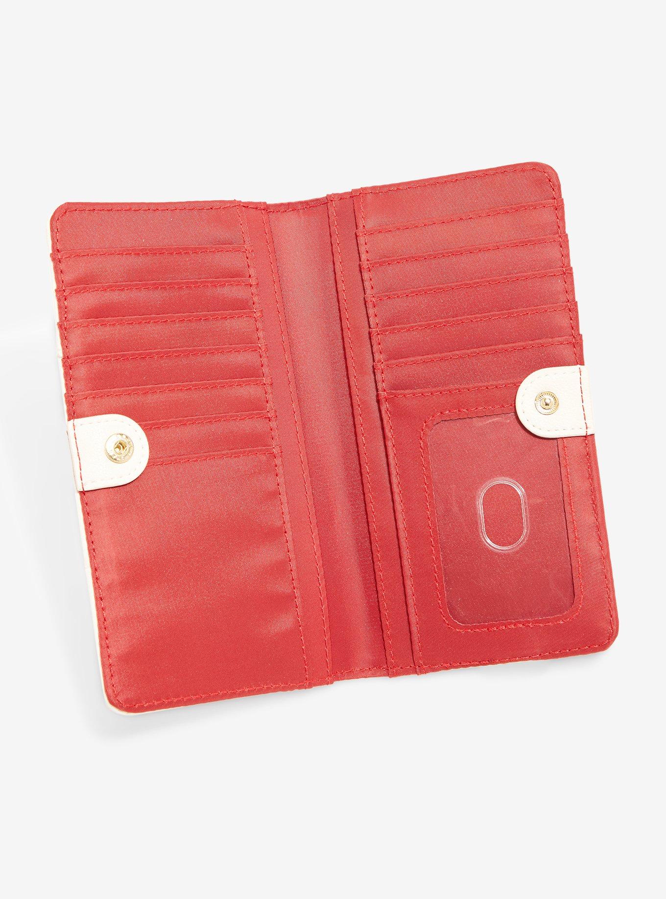 Her Universe Studio Ghibli Princess Mononoke San & Ashitaka Floral Wallet - BoxLunch Exclusive, , alternate