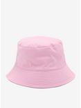 Teddy Bear Patch Pink Bucket Hat, , alternate