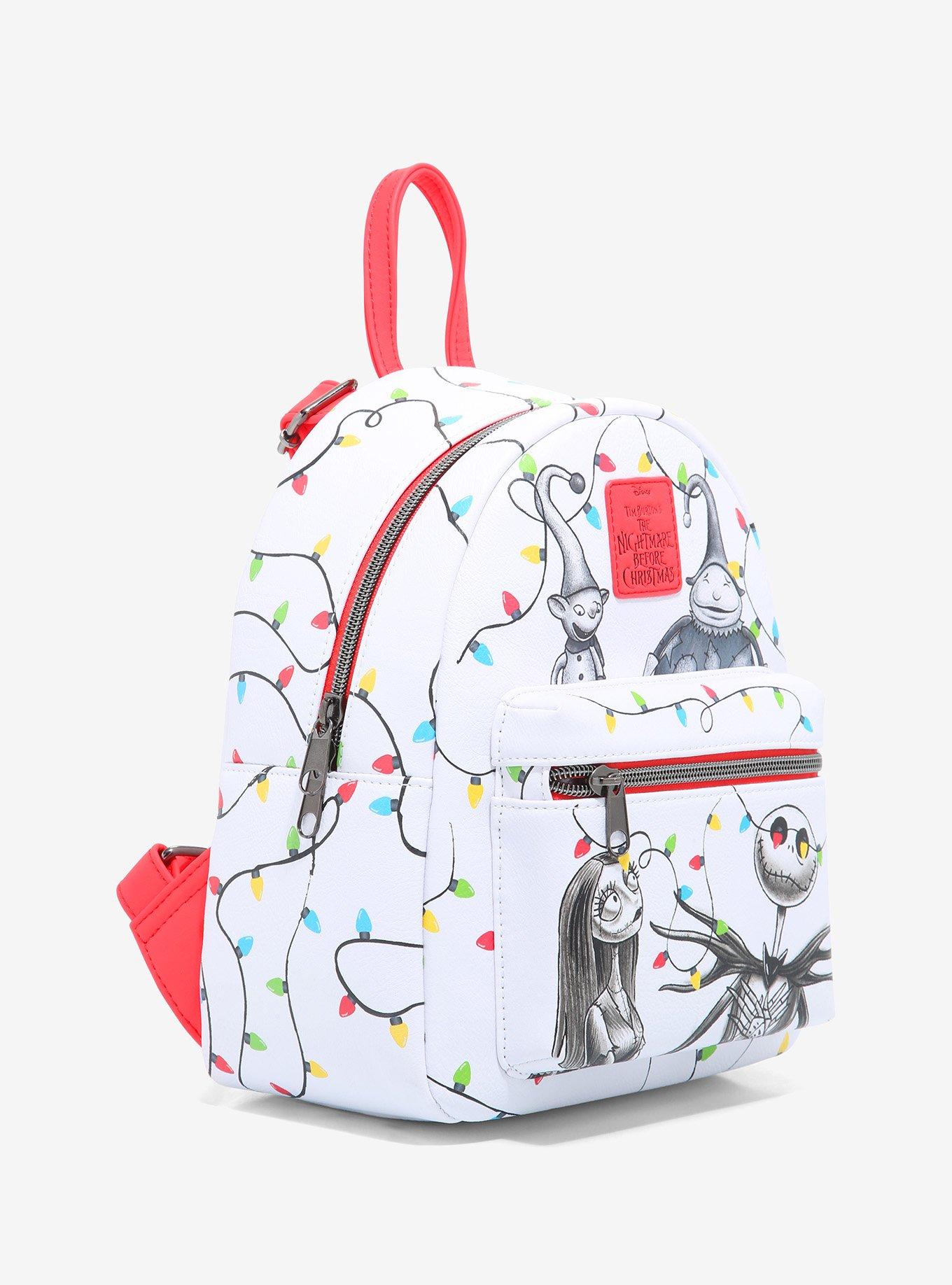 The Nightmare Before Christmas Holiday Lights Mini Backpack, , alternate