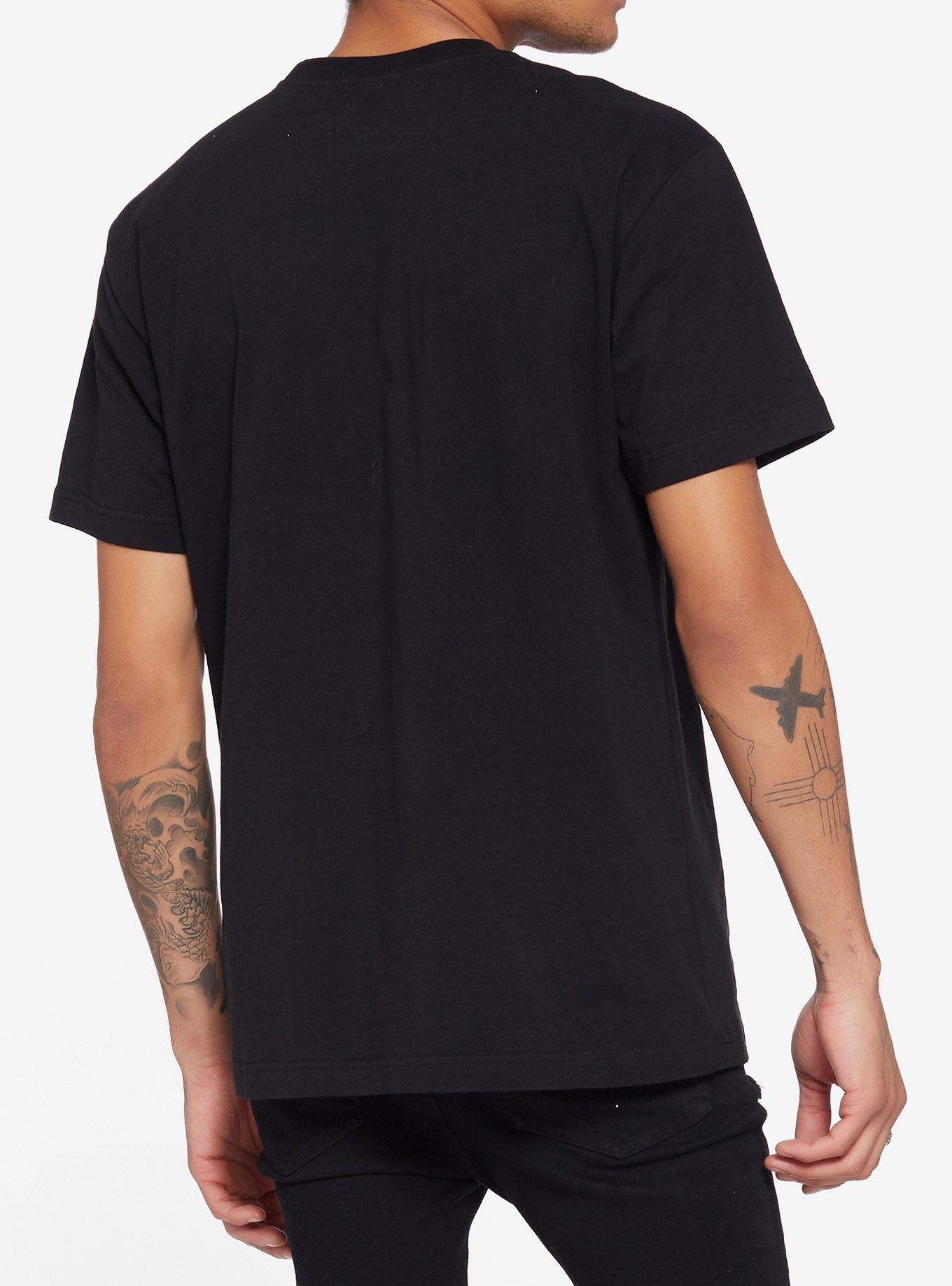 Grim Reaper Cursed Death T-Shirt, BLACK, alternate