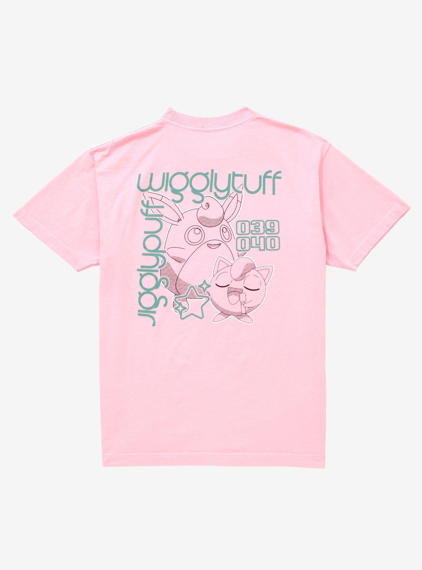 Pok&eacute;mon Jigglypuff Evolution T-Shirt - BoxLunch Exclusive, LIGHT PINK, alternate