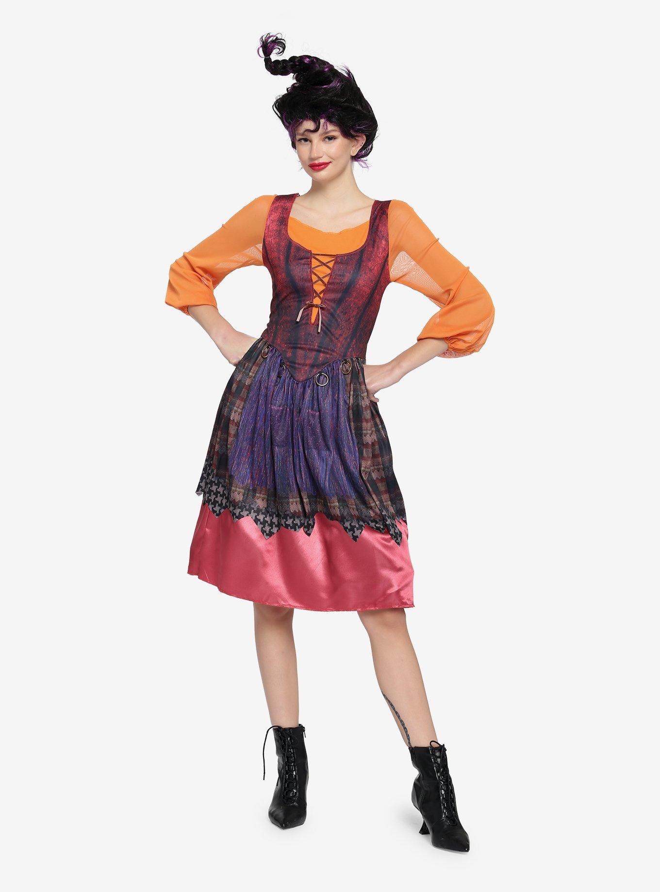 Disney Hocus Pocus Mary Sanderson Costume, MULTI, alternate