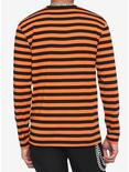 Orange & Black Stripe Long-Sleeve T-Shirt, STRIPE - ORANGE, alternate