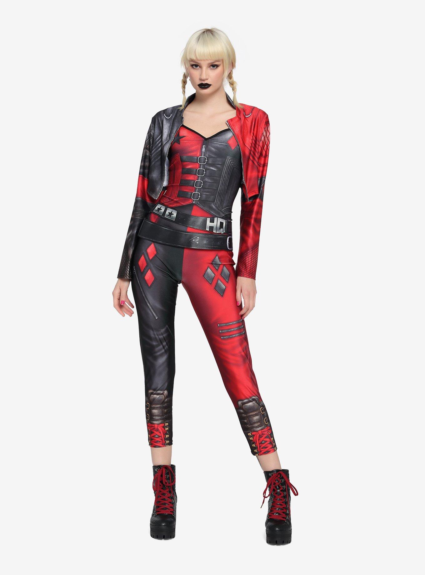 DC Comics The Suicide Squad Harley Quinn Costume, MULTI, alternate