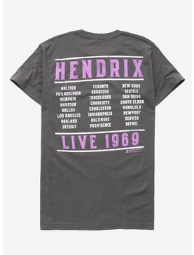 Jimi Hendrix Tour 1969 T-Shirt, , hi-res