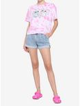 Disney Lilo & Stitch Duo Tie-Dye Girls Crop T-Shirt, MULTI, alternate