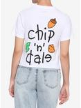 Chip 'N' Dale Square Girls Crop T-Shirt, MULTI, alternate
