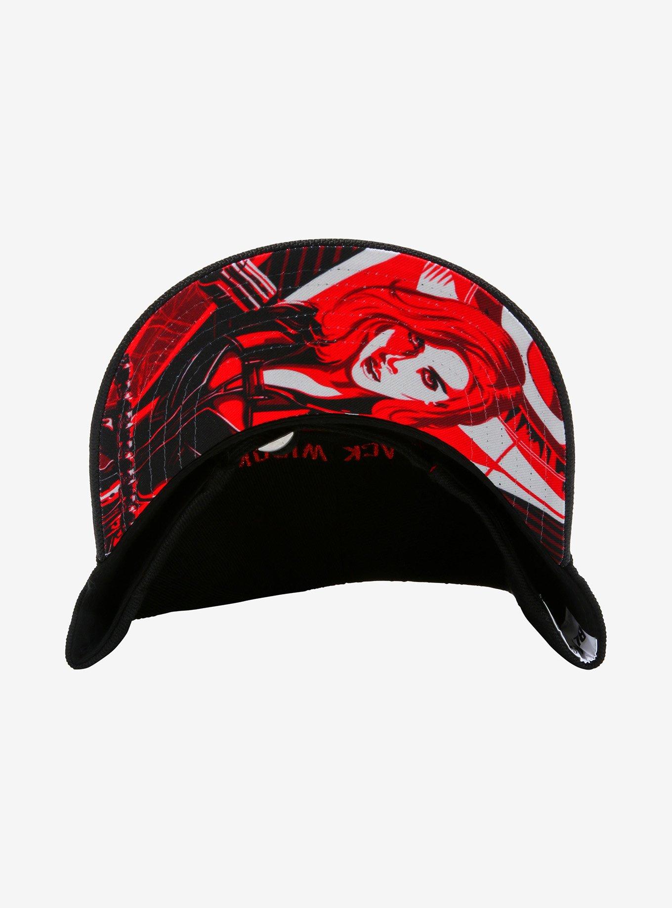 Marvel Black Widow Logo Dad Cap, , alternate