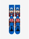 Marvel Captain America Crew Socks, , alternate