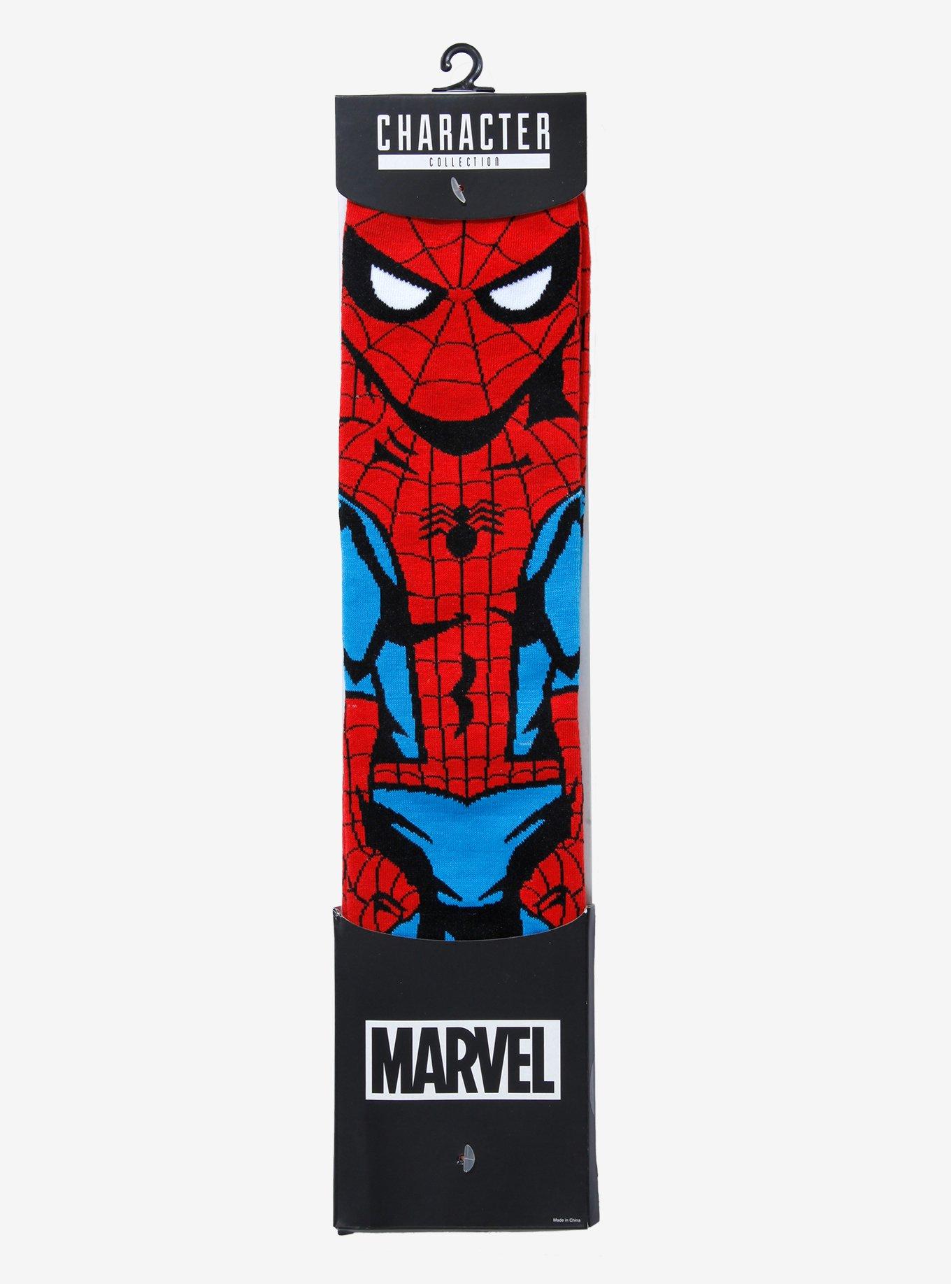 Marvel Spider-Man Crew Socks, , alternate