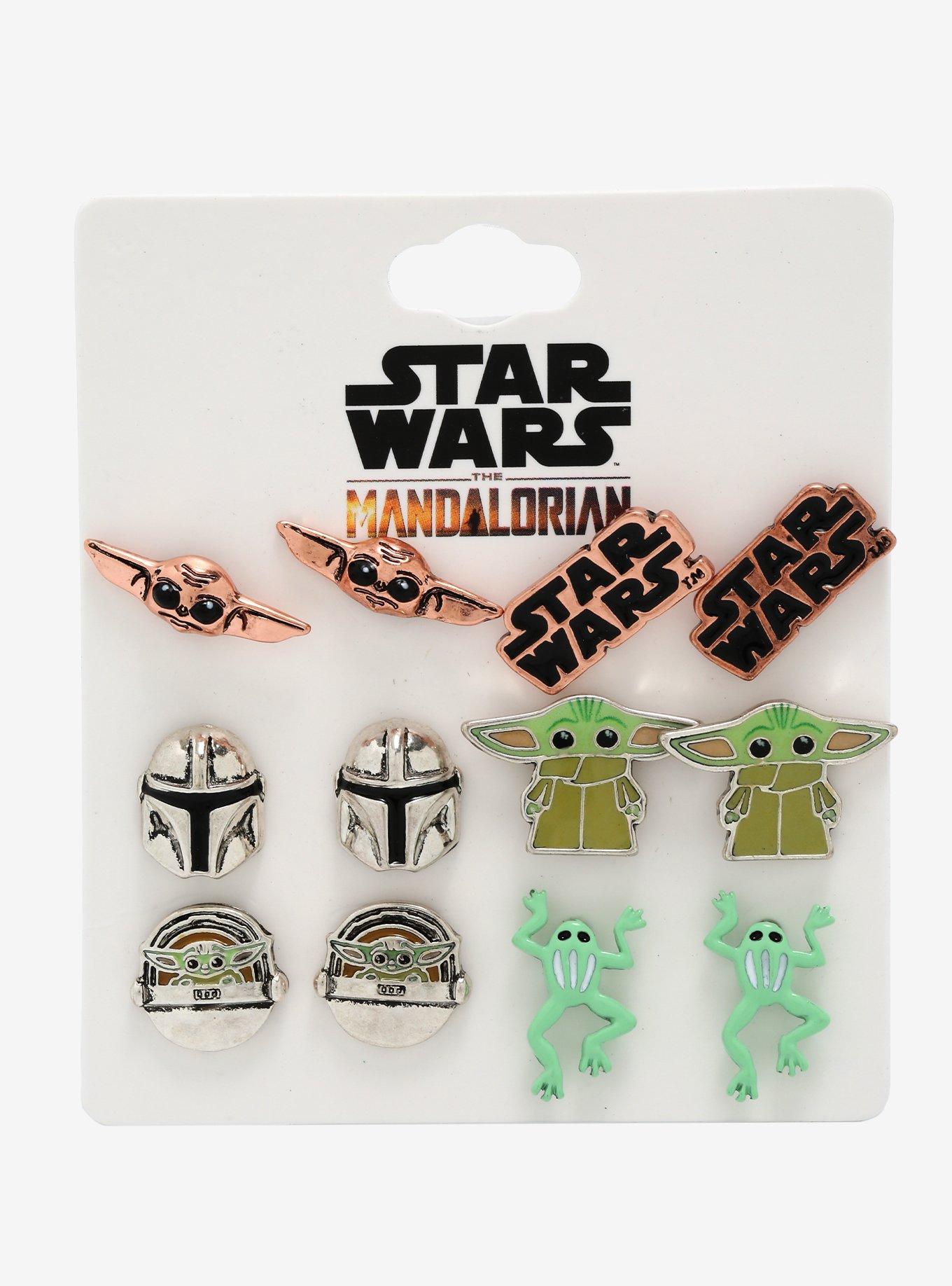 Star Wars The Mandalorian Icons Earring Set, , alternate