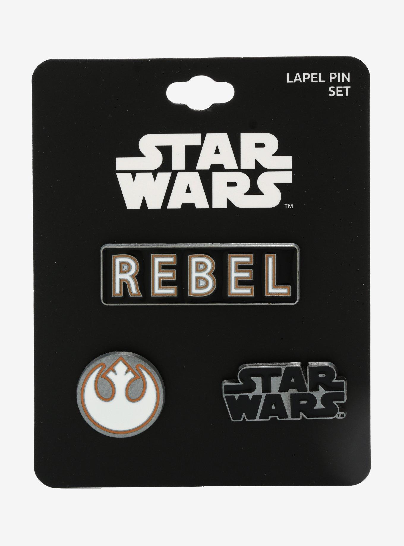 Star Wars Rebel Enamel Pin Set, , alternate
