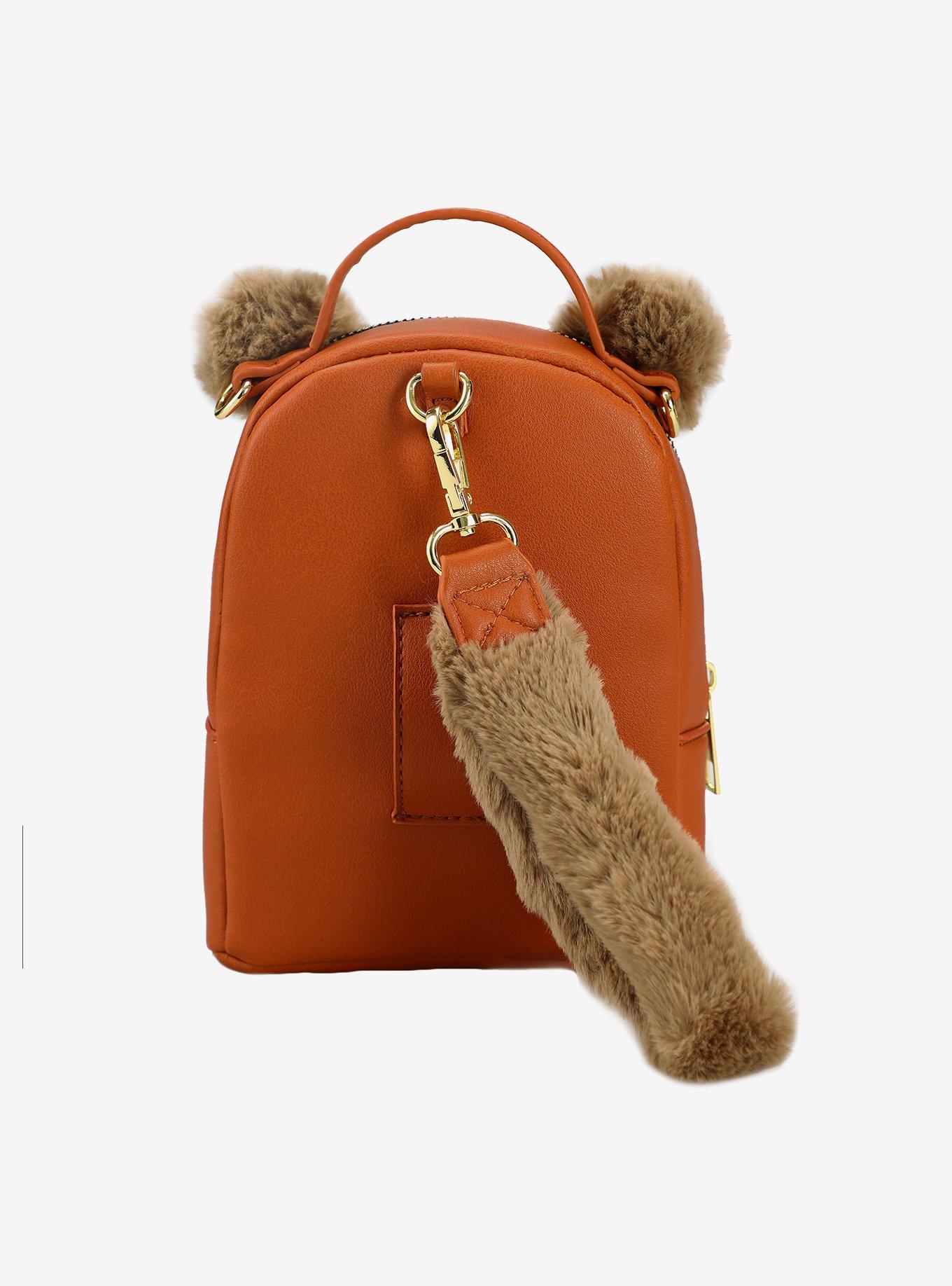 Star Wars Ewok Fuzzy Mini Crossbody Wristlet, , alternate
