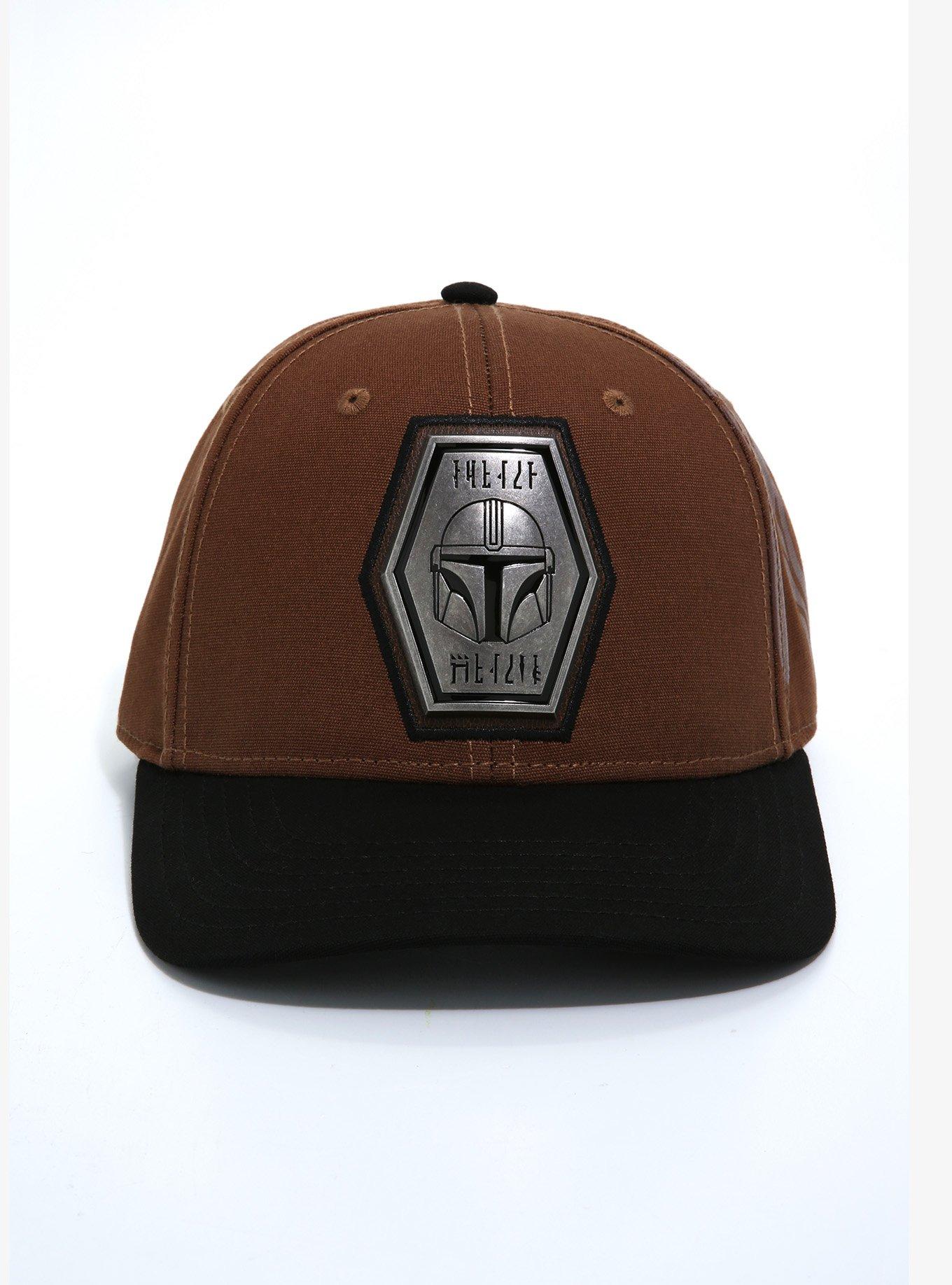 Star Wars The Mandalorian Helmet Snapback Hat, , alternate