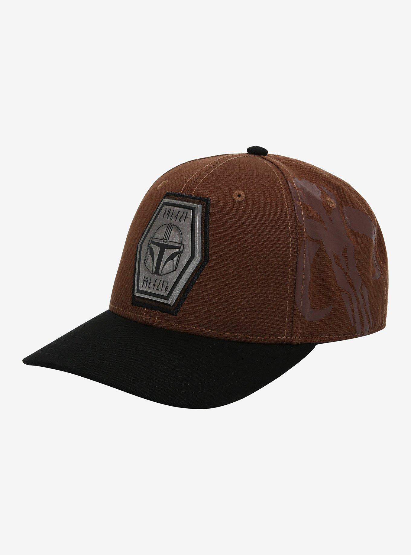 Star Wars The Mandalorian Helmet Snapback Hat, , alternate