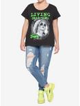 Rob Zombie Living Dead Girl Photo Girls T-Shirt Plus Size, BLACK, alternate