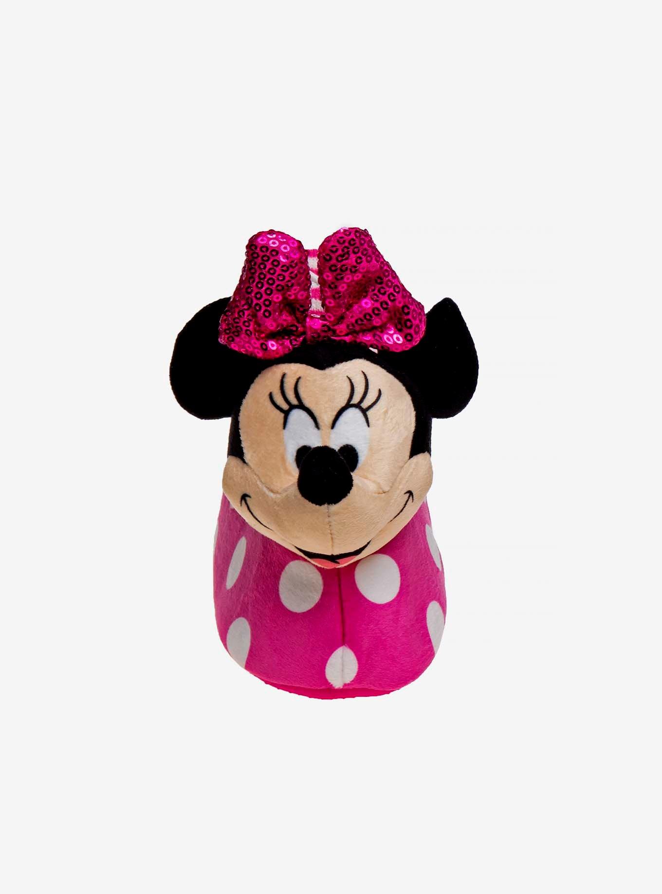 Disney Minnie Mouse Toddler Slippers Pink, PINK, alternate