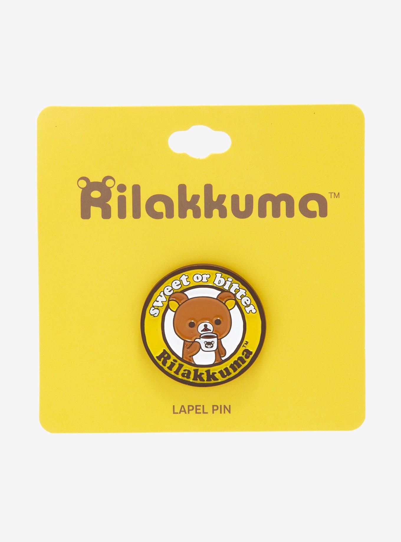 Rilakkuma Coffee Enamel Pin, , alternate