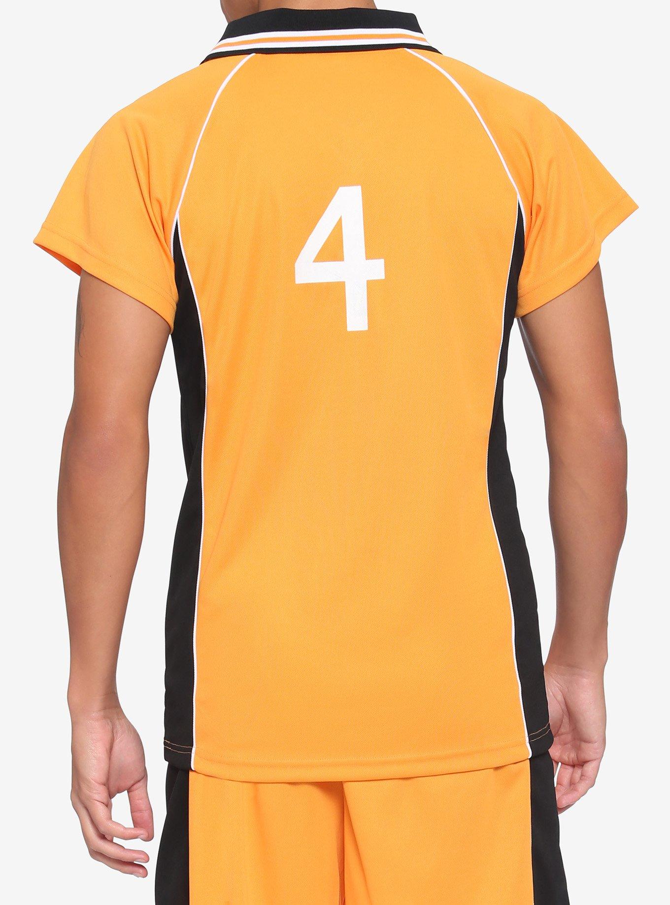 Haikyu!! Karasuno Nishinoya Volleyball Uniform Costume Set, MULTI, alternate